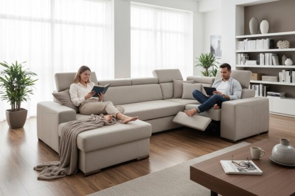 Narożnik OH Phoenix K2 z funkcją spania