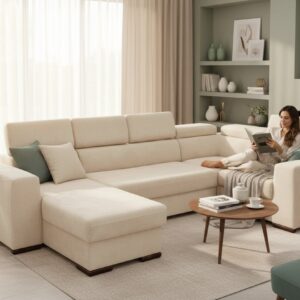 Narożnik OH Royal K2 z regulowanymi zagłówkami