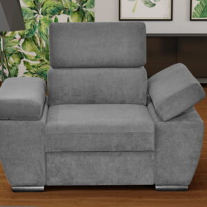 Fotel OH Royal F8 z regulowanym zagłówkiem i podłokietnikami