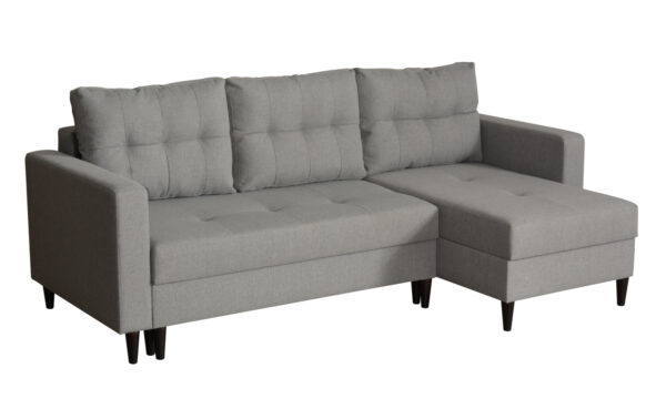 7cda7d6edb4095b11bed17c8cb507e37 OH Loft Z1 — detal pikowanych poduszek i wysokich drewnianych nóg w skandynawskim stylu.