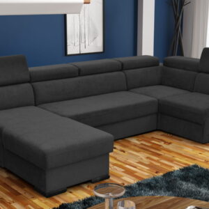 Narożnik OH Royal K9 z regulowanymi zagłówkami i funkcją spania